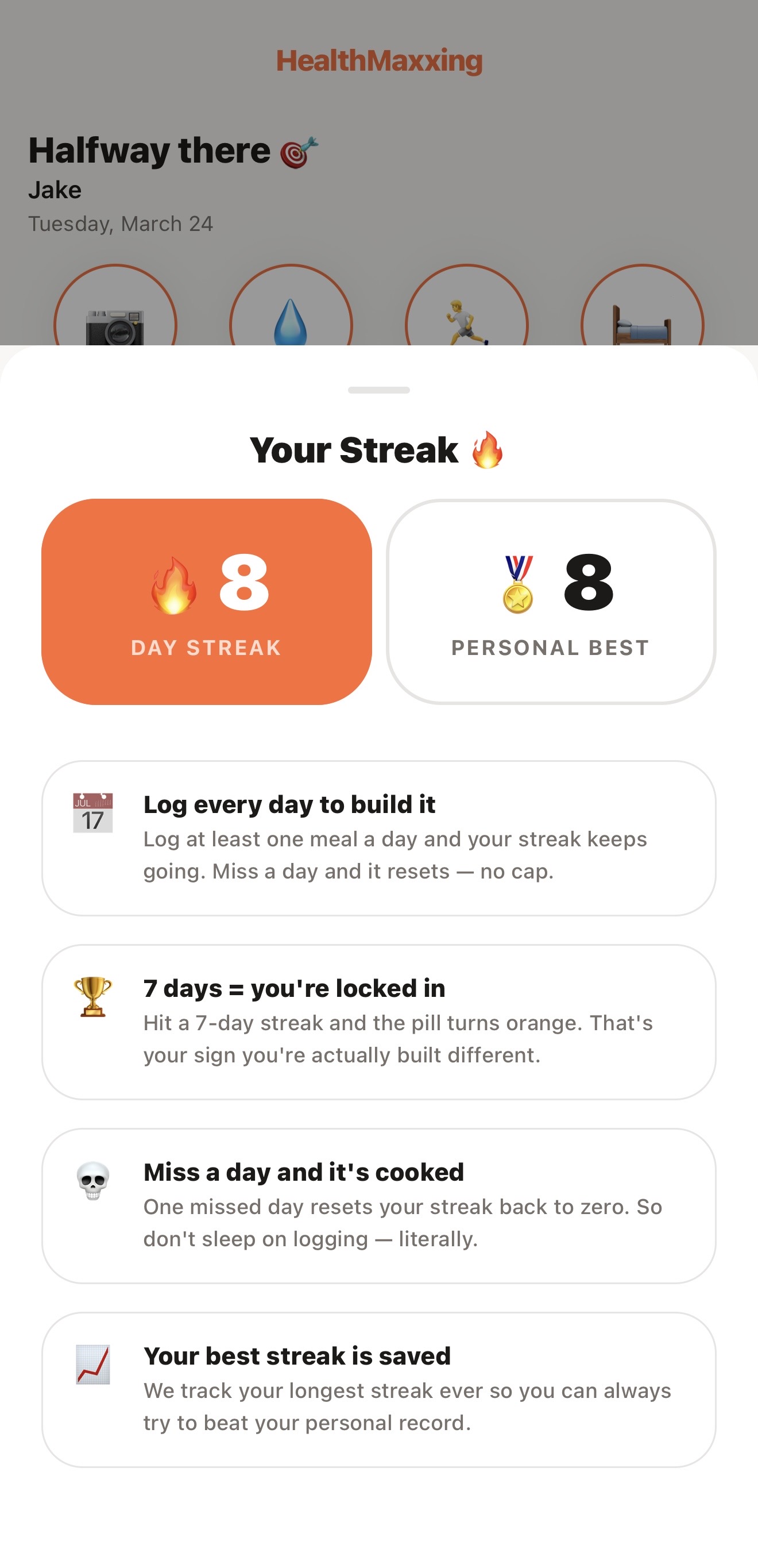 Side quests and streaks
